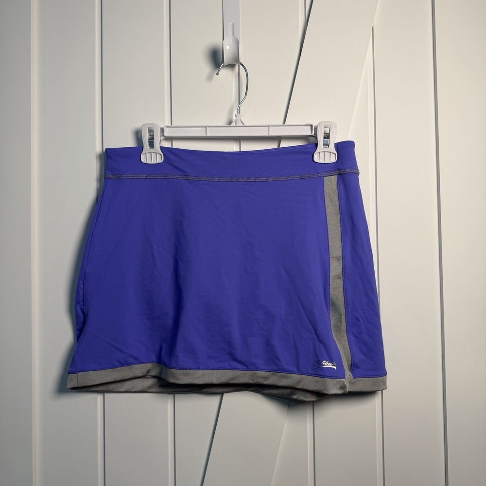 Sofibella Women's tennis skort Size small Purple Grey Accents Activewear Sporty